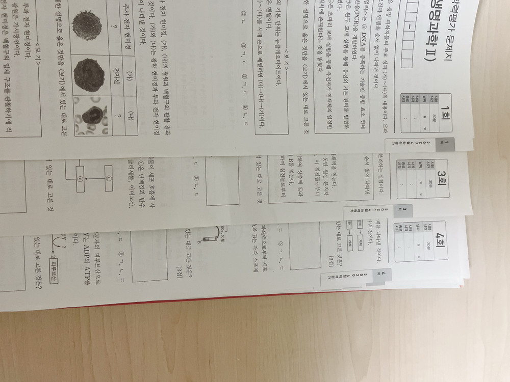 마더텅 생명과학 2 기출문제집--1