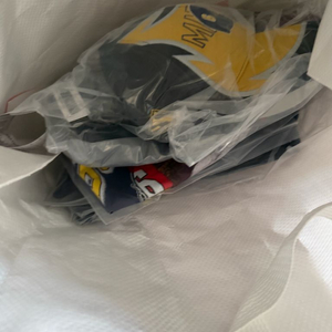 슈프림 mm6 메종 마르지엘라 박스로고 집업 후드 네이비 s 모자 티 m 이미지