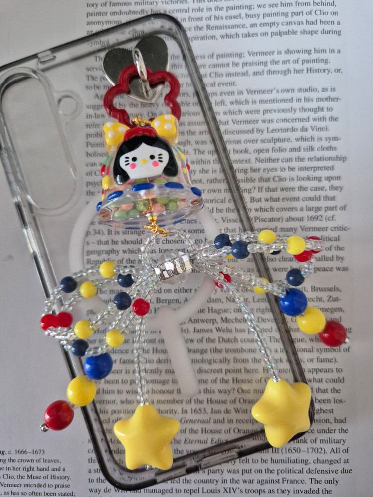 핸드메이드 백설공주 키링--1