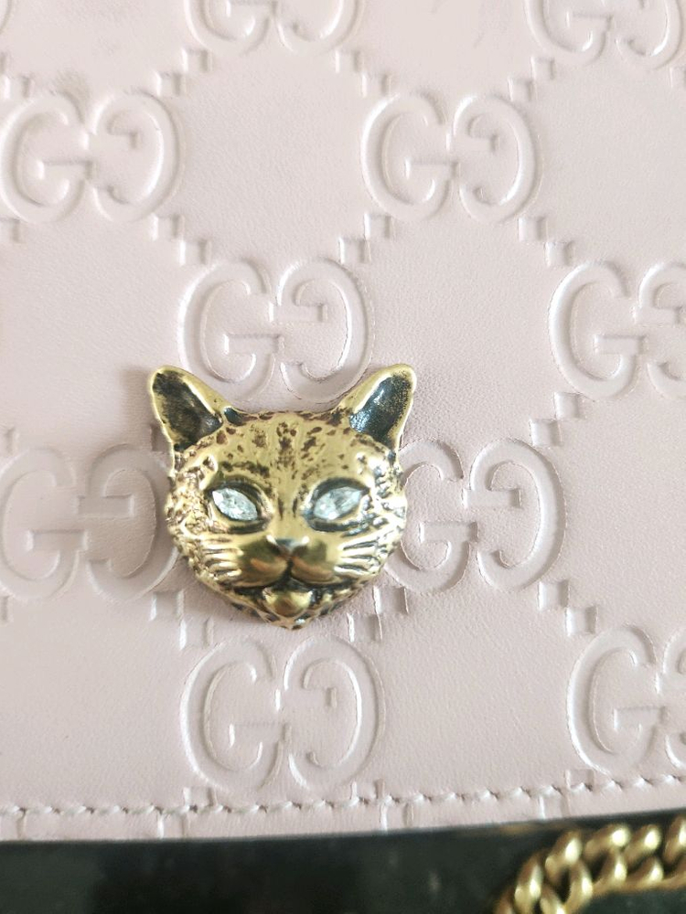 구찌 캣헤드 시그니처 클러치 이미지