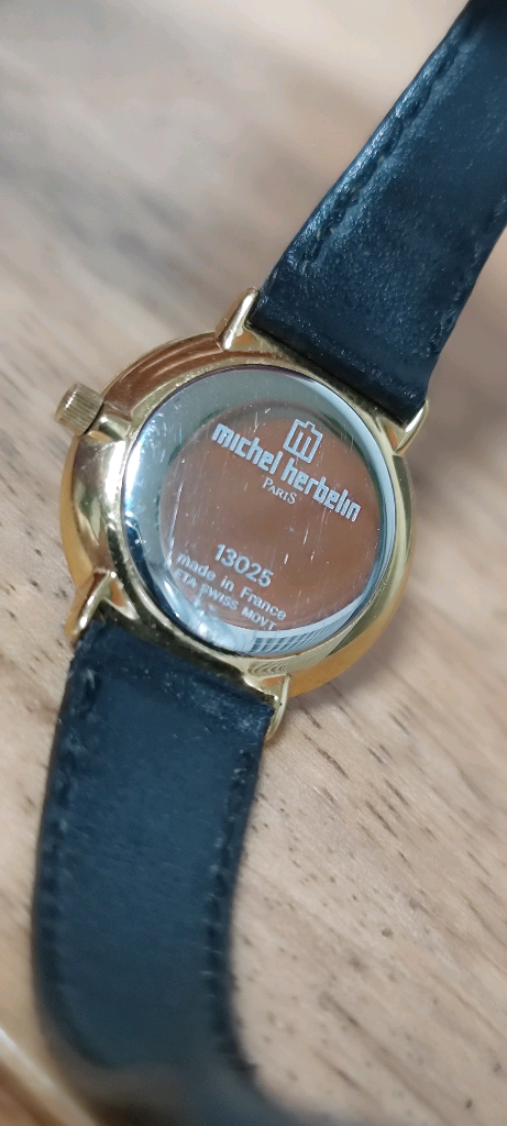 # 프랑스 빈티지 미쉘에블랑 도금 여성 명품시계 급처--6