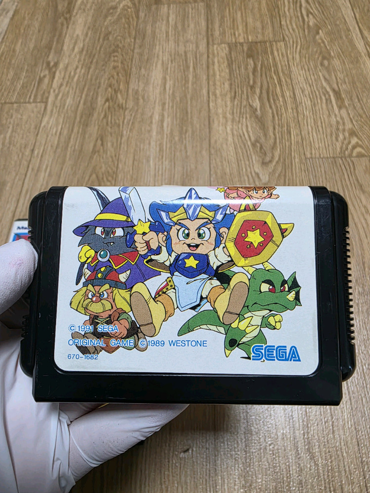 레트로게임 메가드라이브 원더보이V 몬스터월드3--4