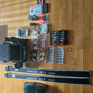 쭈갑 낚시 풀세트 판매합니다(신품) 이미지