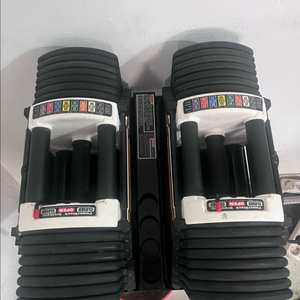 구형 파워블럭 41kg 무게조절덤벨 + 전용거치대 + 전용봉 이미지