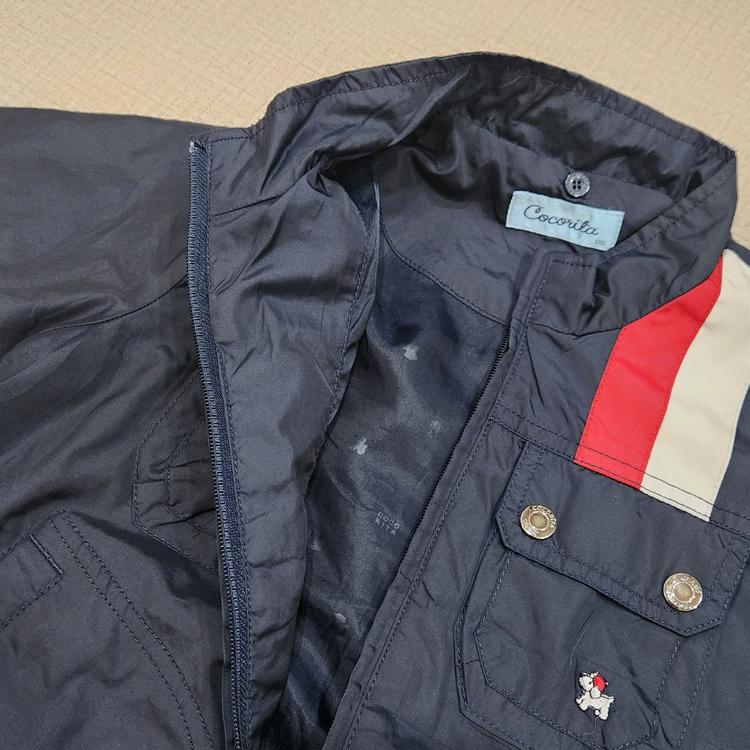 코코리따 네이비 바람막이 자켓 120 130--1