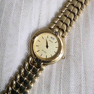 빈티지 세이코 돌체 금장 여성 시계 이미지