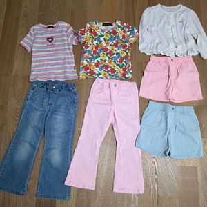 여아 옷 일괄 120(베네통키즈 티파니 미니로디니 래핑차일드) 이미지