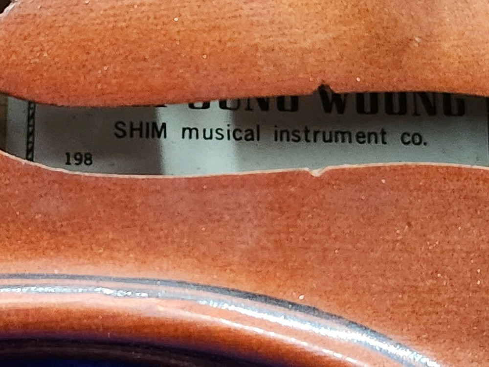 심성웅 바이올린 (1세대)4/4 이미지