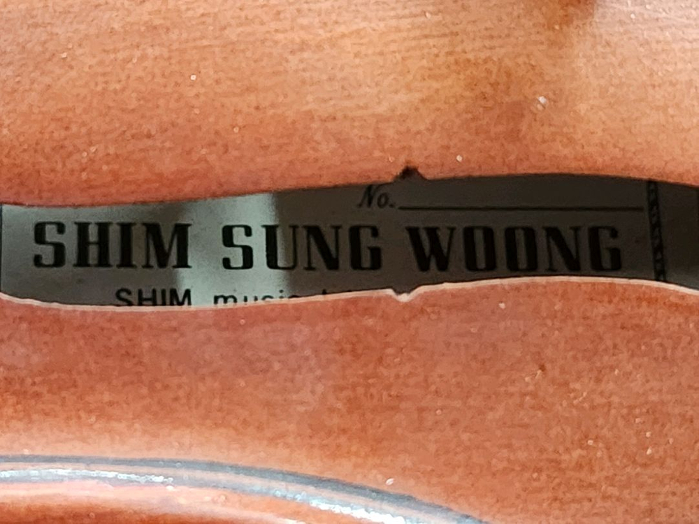 심성웅 바이올린 (1세대)4/4 이미지