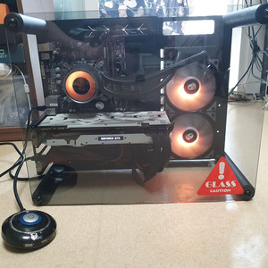 i7 7700k gtx1080ti 게이밍 pc 데스크탑 컴퓨터 수냉 본체 팝니다.(SSD 없음) 이미지