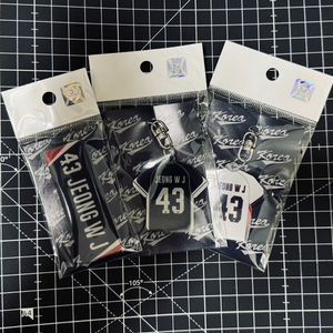 한화 이글스 노시환 김서현 국가대표 국대 명찰 키링 이미지