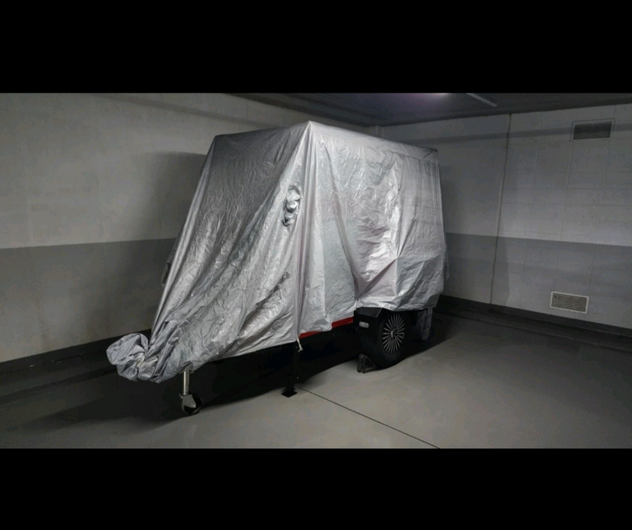 캠핑 카고 트레일러 몬스터카라반 언더랜드 2111 + 코보1900 루프탑텐트 이미지