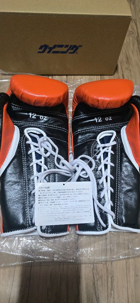 위닝글러브 커스텀 12온스 레이스 스페셜 로고 새거 이미지