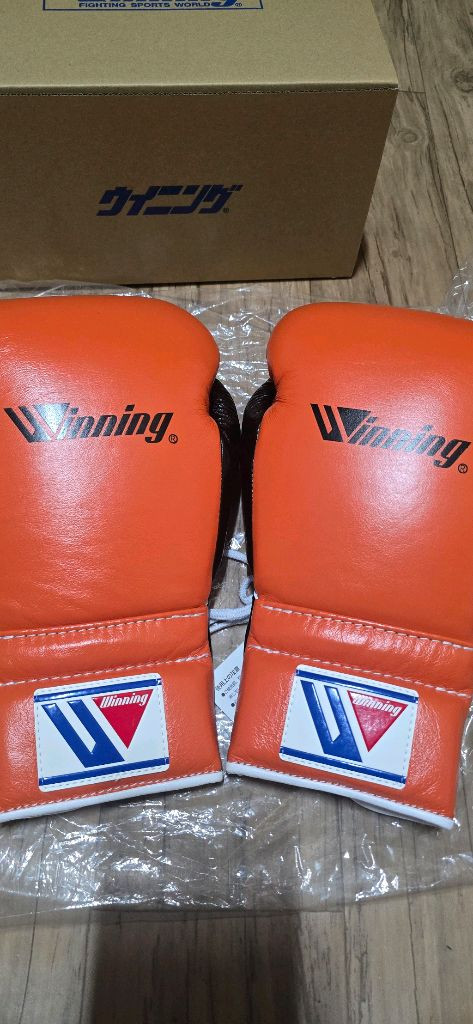 위닝글러브 커스텀 12온스 레이스 스페셜 로고 새거 이미지