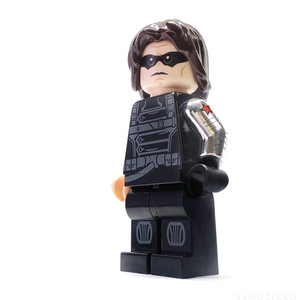 레고 커스텀 마블 피닉스장인 캡틴 아메리카 버키 윈터 솔져 피규어 팝니다 이미지