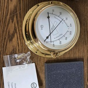 바리고 선박용 온습도계 BARIGO 620, 벽부착형, 독일생산품 이미지