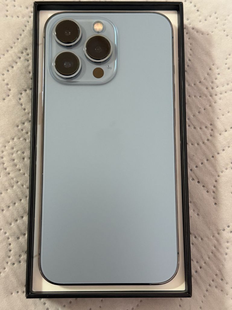 아이폰13 프로 256 시에라블루 중고폰 이미지