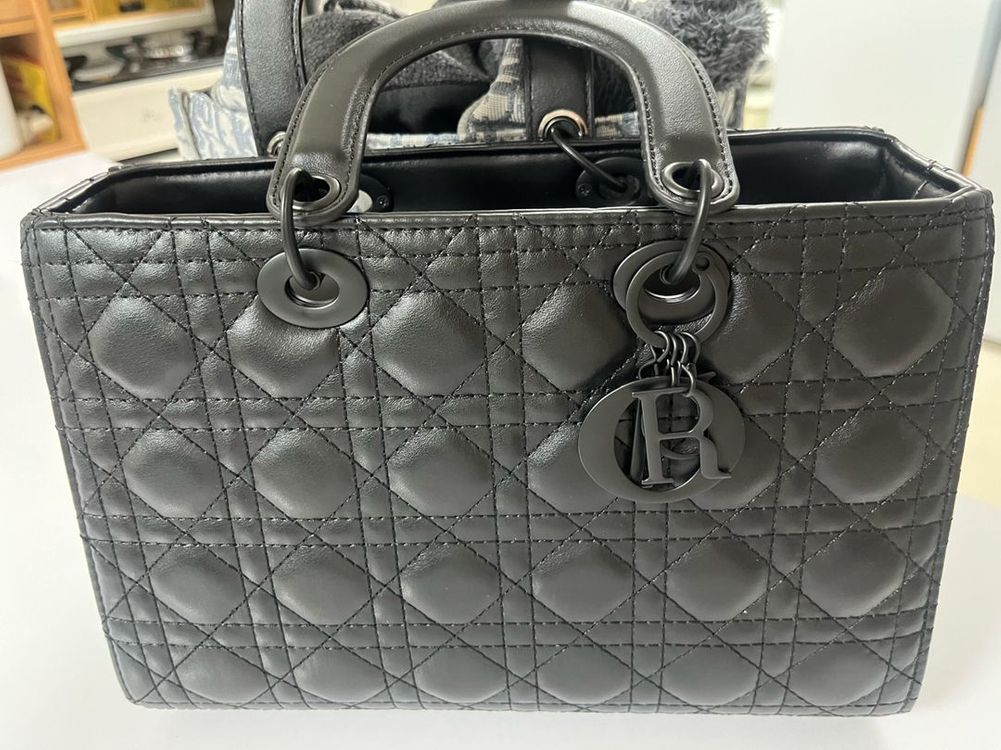 디올 레이디백 무광 새제품 이미지