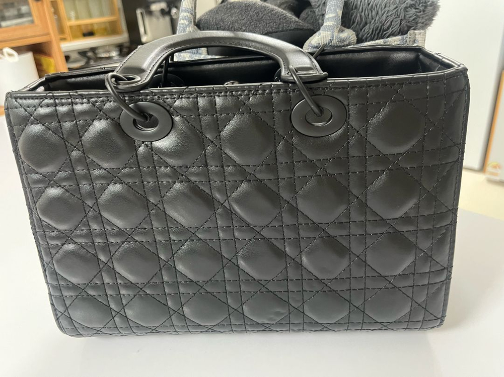 디올 레이디백 무광 새제품 이미지