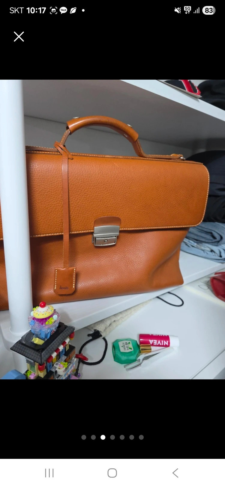 헤비츠 밀링바케타 소가죽 서류가방 이미지