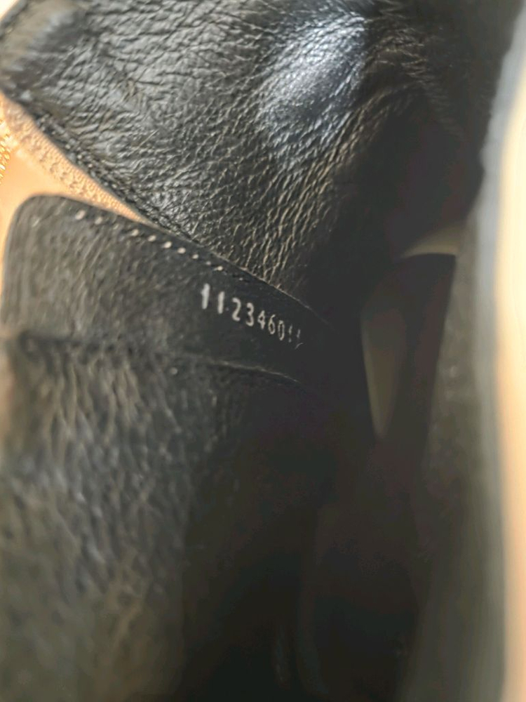 미소페 가쥭 큐빅 징 포인트 앵글부츠(245~250mm) 이미지