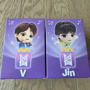 bts 방탄소년단 맥도날드 해피밀 뷔+진 이미지