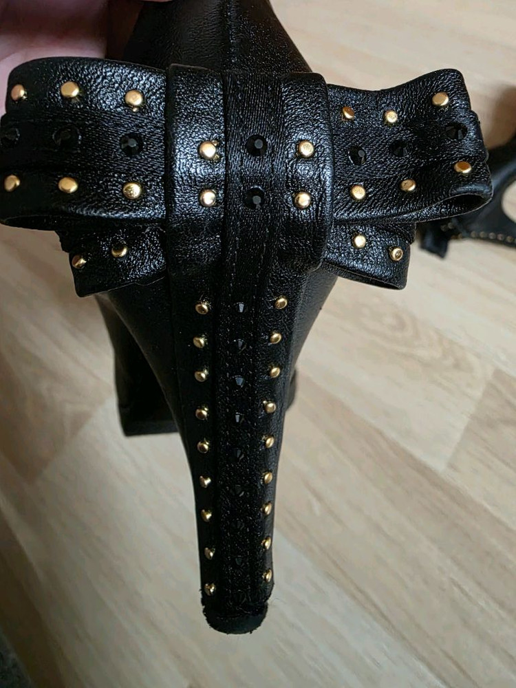 지젤슈즈 맞춤 검정색 펌프스 힐 240mm-거의 새상품 이미지