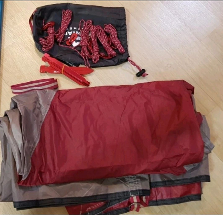 마운틴이큅 미니 헥사타프 + 제로그램 170 폴대 캠핑 차박 백패킹 이미지