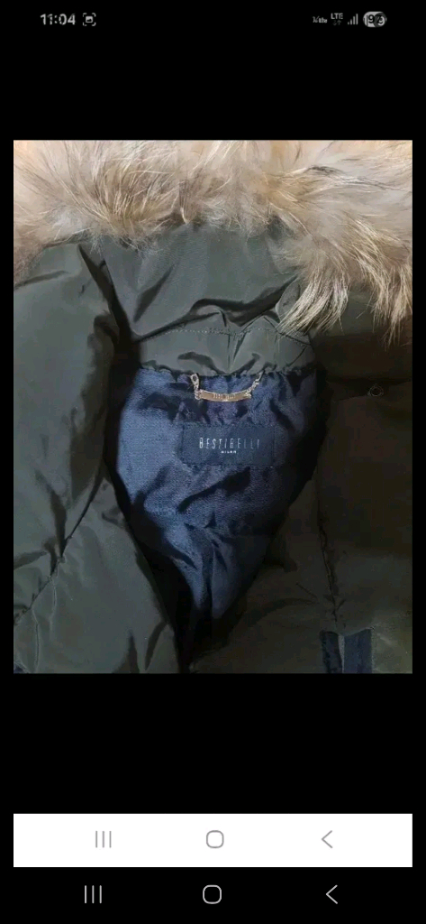 (새옷수준,정품)베스띠벨리 방수 퍼 민소매 퀄팅 누빔 롱패딩 코트, 66사이즈--2