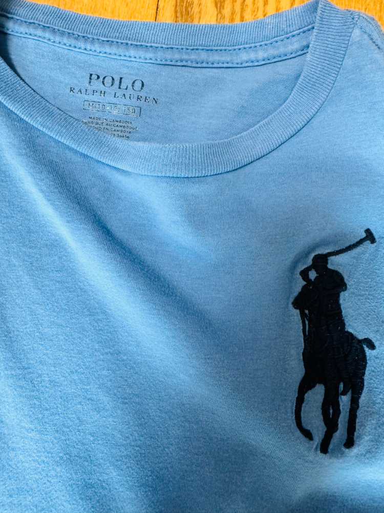 폴로 반팔 티셔츠, 폴로 아동 티셔츠 3벌 일괄 가격--5