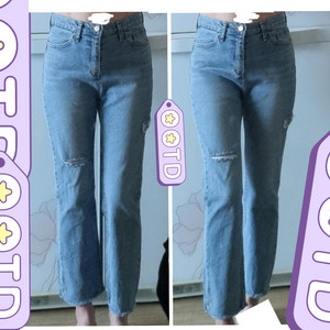 (착샷) 더틸버리 , 슬림 일자핏 스판 청바지 이미지