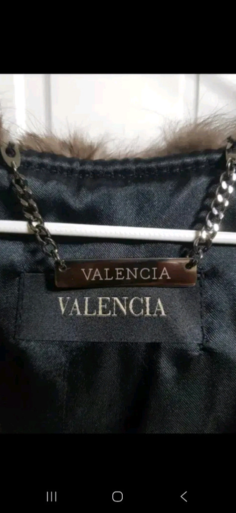 (완전새상품급,정품) 발렌시아 여우털 여성용 조끼 베스트, 55 사이즈--2