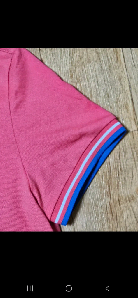 (정품 최상급)헤지스 골프 여성 기능성 핑크 카라티셔츠, 66사이즈--3