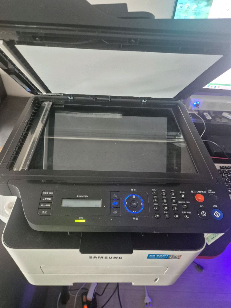 삼성 흑백 레이저 복합기 부품용 수리용 팩스, 인쇄 ,복사 스캔 하자 필독 이미지