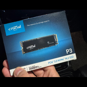 Crucial P3 4TB PCIe 3.0 NVMe M.2 SSD