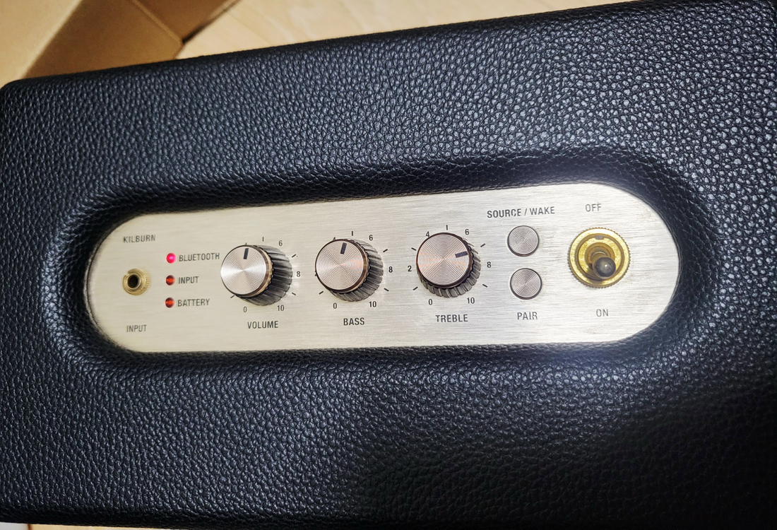 마샬 킬번1 휴대용 블루투스 스피커(배터리 내장)--4