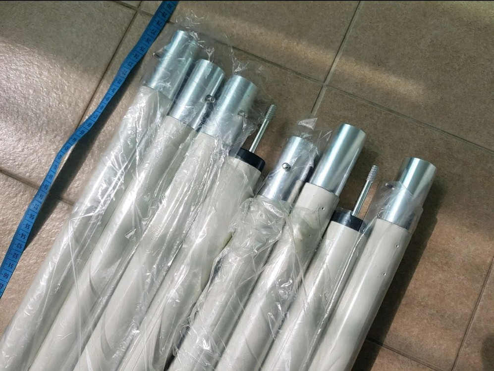 새제품 닥터캠프 알루미늄 폴대 278cm 2개 캠핑 차박 타프 이미지