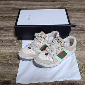 구찌 스니커즈 230 운동화신발나이키구찌루이비통발렌시아가오버솔라이톤마르지엘라아디다스아식스덩크조던로우디올테니스스크리너 이미지