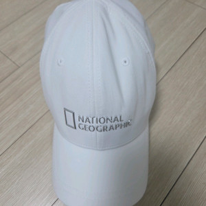 내셔널지오그래픽키즈 캡모자 화이트-만원 이미지