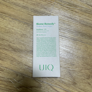 새상품 유이크 바이옴 레미디 수분 선크림