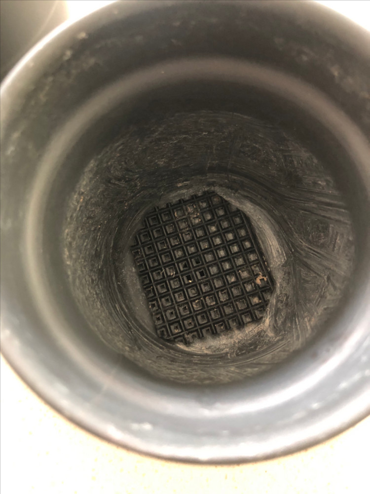 짙은 그레이 화분 2개 세트입니다--2