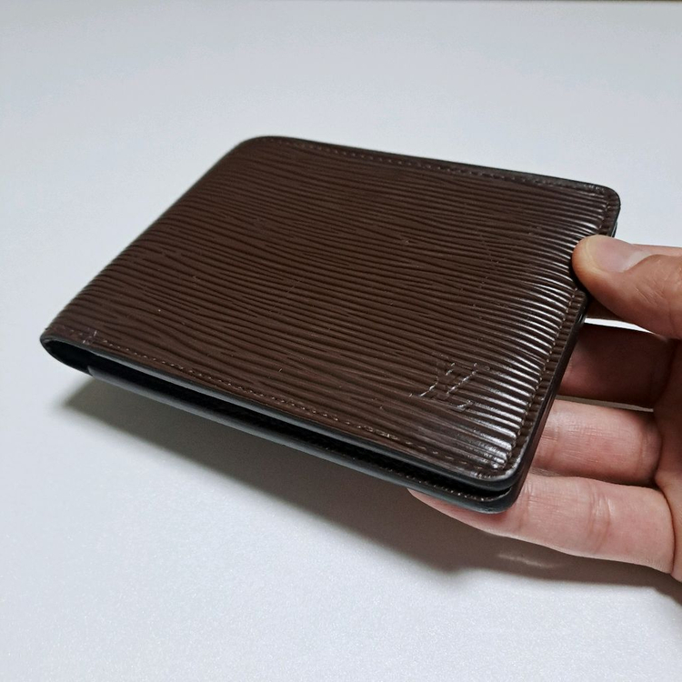 [100%/정품] 루이비통 에피 반지갑 브라운, 루이비통에삐지갑,루이비통반지갑 이미지