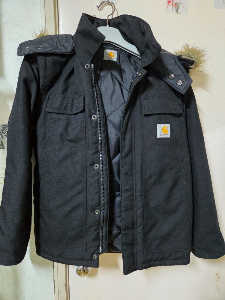 칼하트 아크틱 자켓 xs 90~95 블랙 이미지