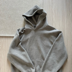 [XL]피오갓 에센셜 21ss 풀오버 후드 헤더 오트밀 이미지