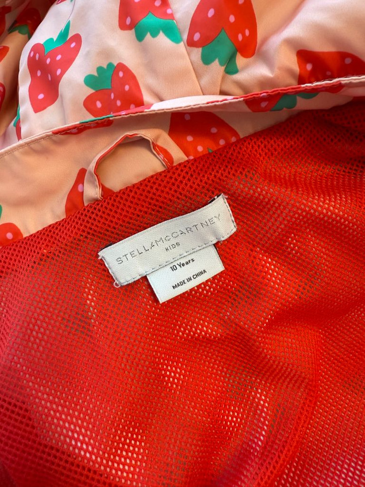 스텔라맥카트니 키즈 딸기 바람막이 자켓 이미지