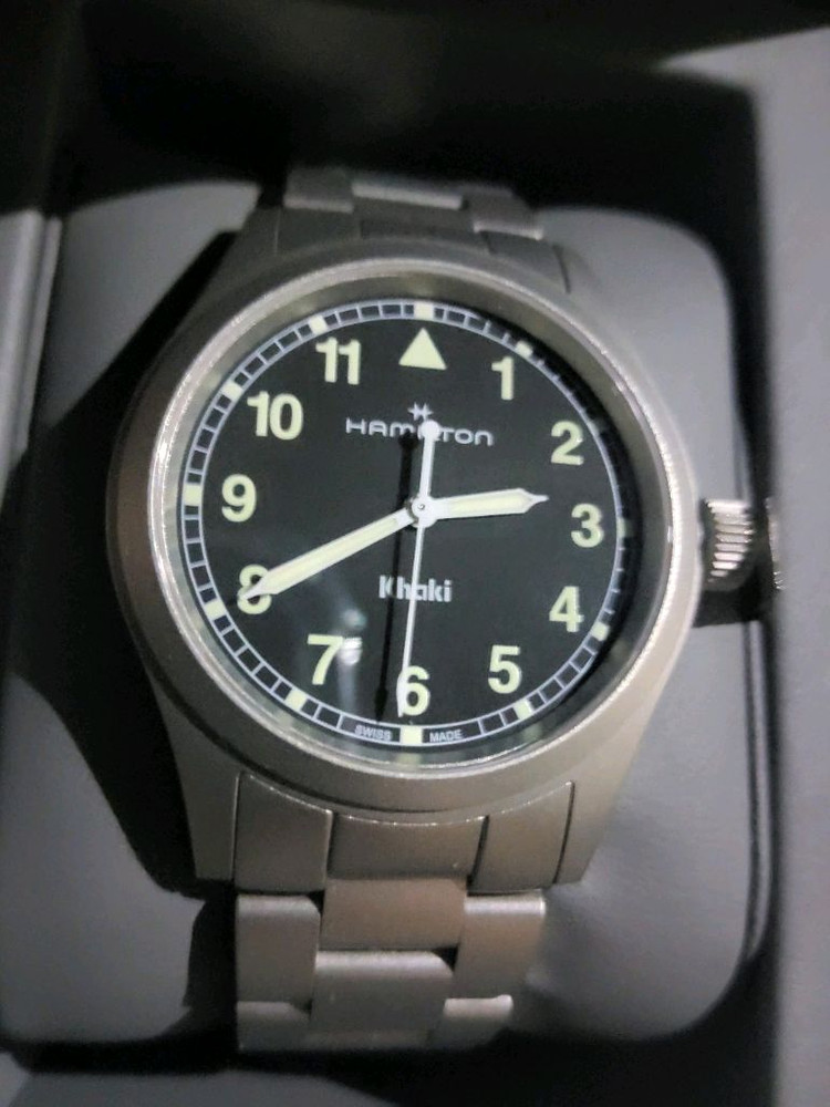 (국내정발) 새제품 해밀턴 카키 필드 쿼츠 38mm 이미지