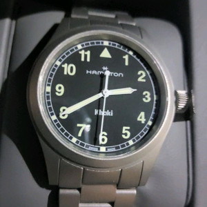 (국내정발) 새제품 해밀턴 카키 필드 쿼츠 38mm 이미지