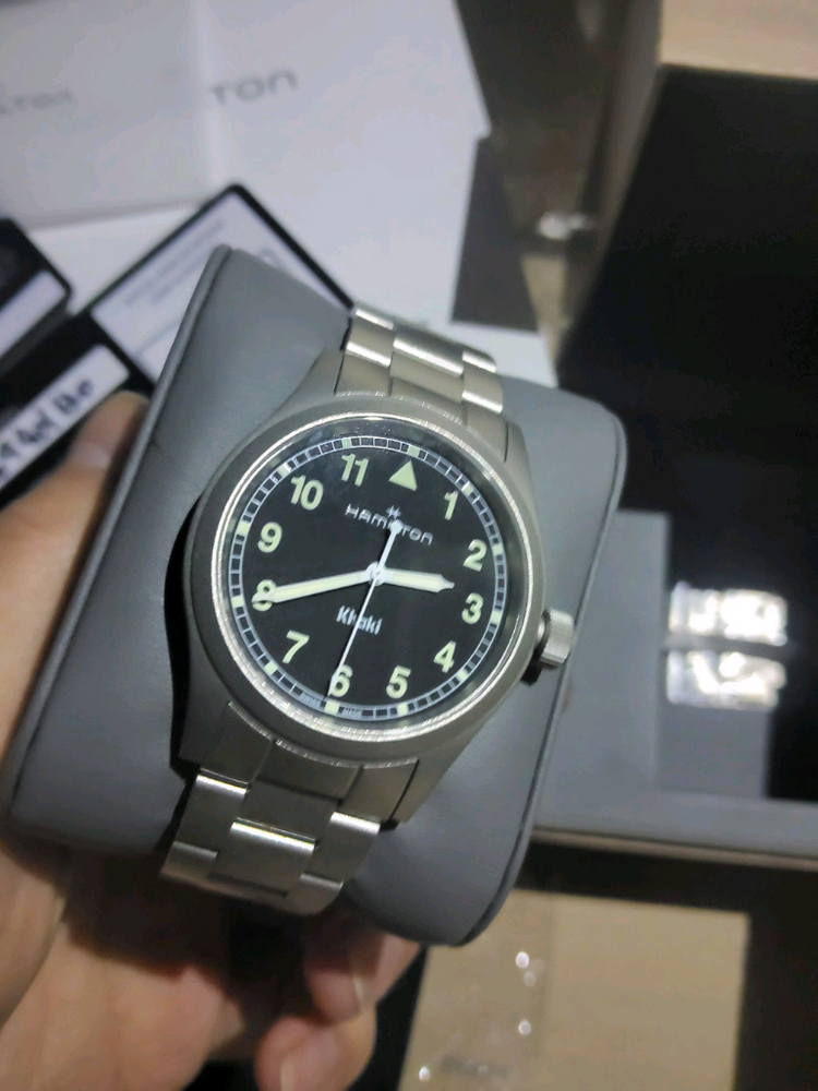 (국내정발) 새제품 해밀턴 카키 필드 쿼츠 38mm 이미지