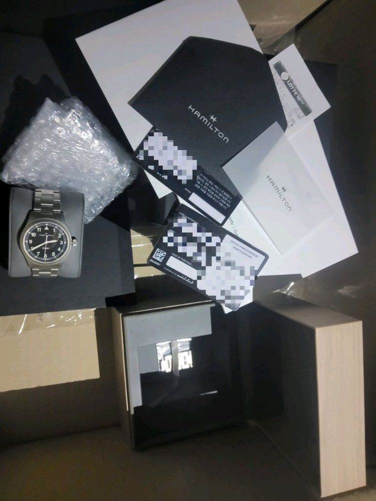 (국내정발) 새제품 해밀턴 카키 필드 쿼츠 38mm 이미지