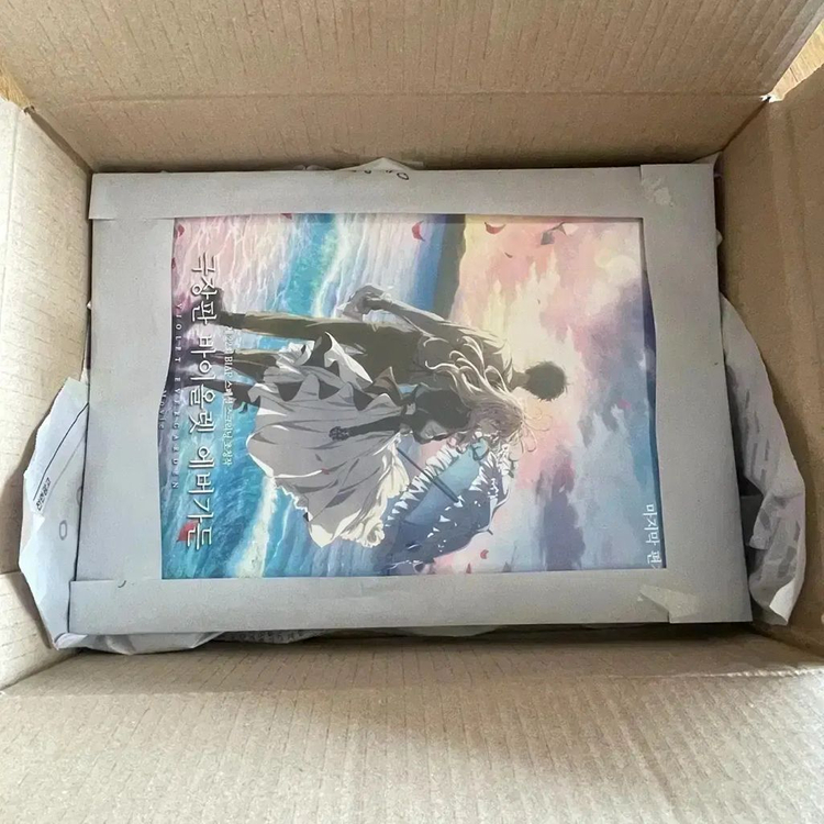 바이올렛에버가든 외전 영원과자동수기인형, 최종장 팜플렛 전단지 포스터 이미지